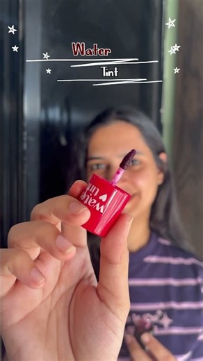Etude Pomegranate Water Tint ❤️💋 | Lip Tint Review #Etude #Shorts