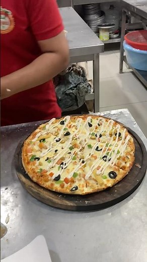 Special pizza large making #trending #the best pizza recipe