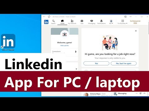 LinkedIn app for PC | How to download linkedin app in laptop | How to install linkedin app in laptop