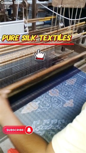 How to weaving silk scarf for patterns - four days to makes patterns scarf. #weavings #skein