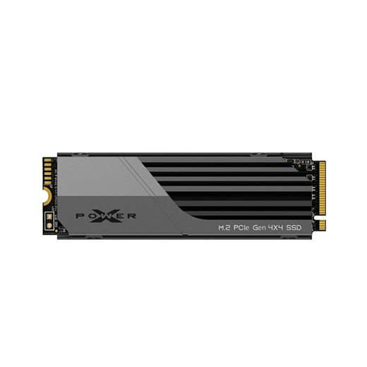 Silicon Power XS75 SSD 4TB τύπου M.2 με σύνδεση PCI Express 4.0 και Ψύκτρα (PS5 Compatible) SP04KGBP44XS75S5