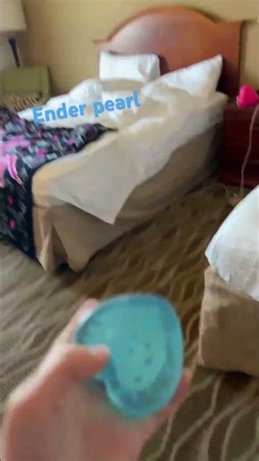 Enderpearl teleportation #teleport #minecraft