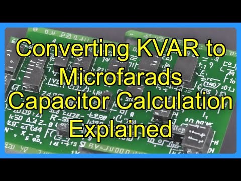 Converting KVAR to Microfarads Capacitor Calculation Explained
