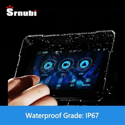 5/7 polegadas Carplay Motocicleta DVR Navegação GPS Sem Fio CarPla