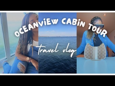 CARNIVAL FIRENZE OCEANVIEW CABIN TOUR | CRUISE MAIN ENTRANCE TOUR🛳️