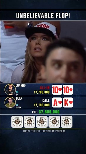 What a Flop! 😱 #poker