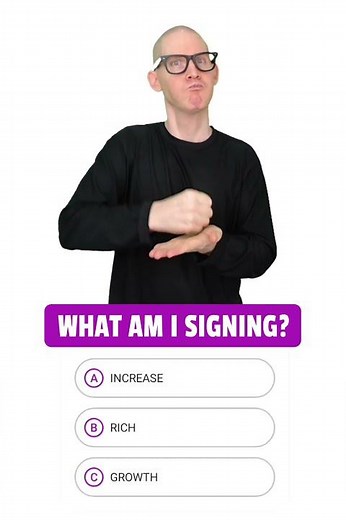 ASL Quiz | What Am I Signing?