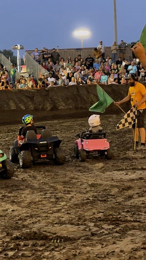 3-2-1-GO! Love when the littles get into the arena of the demo derby! #demoderby #Nebraska #fair #DemoDay | Antelope County News