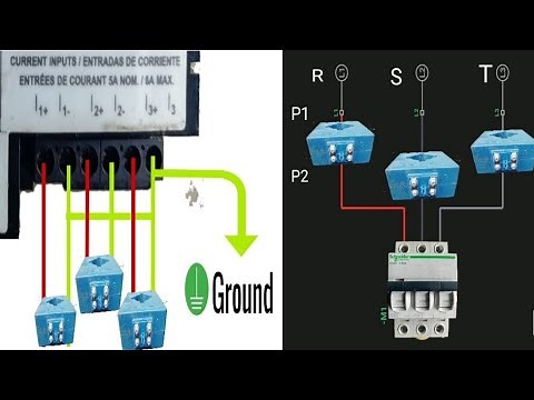PEMASANGAN DAN PENGAWATAN KWH METER 3 PHASE ( POWER METER 710) DAN CT