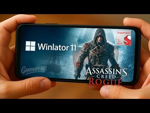 Assassin's Creed Rogue on Android Mobile Windows Emulator Winlator 11