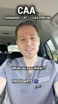 CAA Certified Anesthesiologist Assistant: A Great Option for Paramedics and RTs?