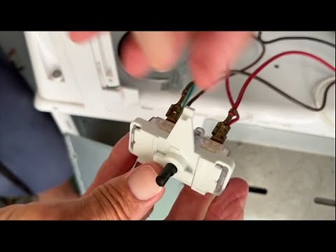 Replacing GE Dryer Push to Start Switch