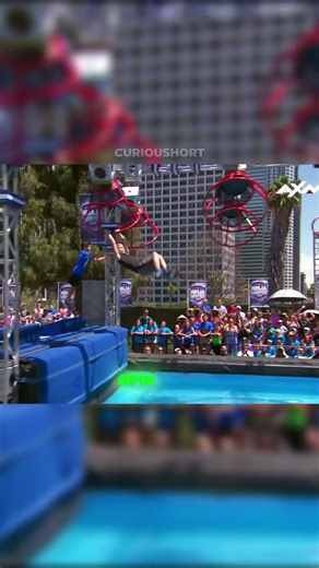 Reeder vs. Logan: Insane Ninja Warrior Agility #shorts #4k #americanninjawarrior