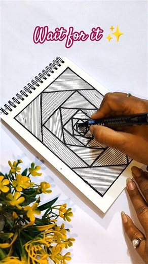 🖊️Easy Doodle Art✨ random lines #trending #ytshorts #youtubeshorts #doodle #subscribe #like #fyp