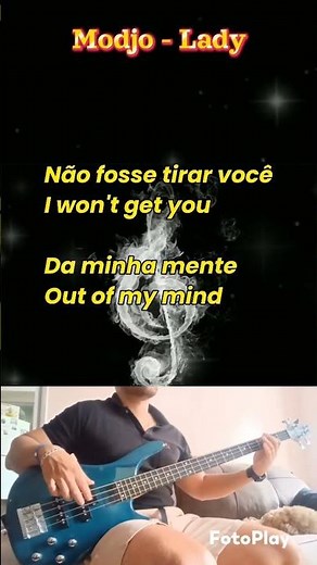 Modjo Lady letra #basscover #music #lady #modjo