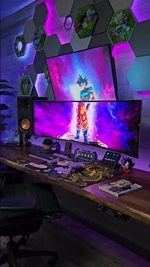 insane gaming setup - Holiday break vibes 🎮