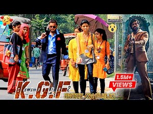 KGF Prank | Rocking Star Yash Entry on Public 😳 | KGF Chapter 2 Monstar Enrty 🔥 ‪@gmasstv‬