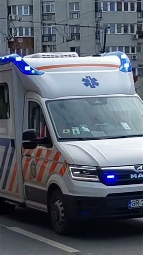 🇦🇩 🚨 🚑 Roumanie Nouvelle Ambulance Du Samu de Bucarest