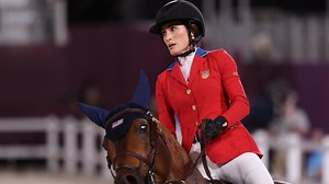 Equestrian Jessica Springsteen Falls Short in Qualifier in Olympic Debut