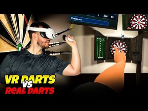 Virtual darts VS Real darts (An absolute shambles!)