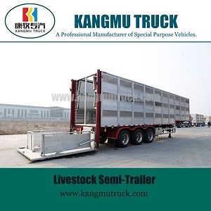 [Hot Item] Cattle Livestock Semi-Trailer 13m 3-Layer