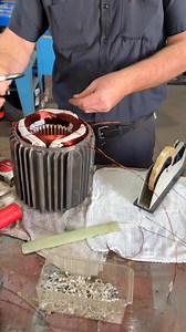 8.3K views · 124 reactions | Nick working on connections for a concentric electric motor #concentric #motor #repair #industrial #mechanic #horsepower #bluecollar #tesla #tech #electric #electrician #copper #commercial #maintenance #trades #torque #shoplife #rpm | Herold & Mielenz, Inc. | Facebook