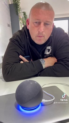 One for the Grown Ups! 😅😬 Today Alexa shown Steve Cocky how to say ‘Coffee Bean 100’ in Welsh… 😆 Poor @stevetheweaveid got dragged into it too… | In Demand Radio