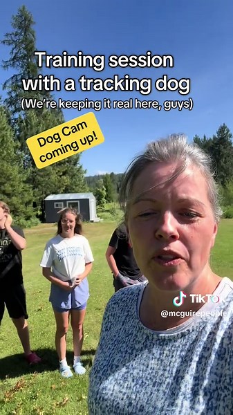 Of course lots of treats for the Good Boy!! #dogtraining #dogsoftiktok #dogs #tracking #fyp