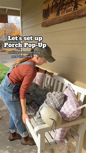 43 reactions | Setting up for our first Wholesome Grain Bakery Porch...