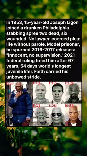 In 1953,15 year's old Joseph Ligon