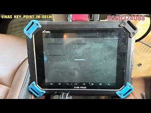 Skoda rapid all key lost programming by Xtool