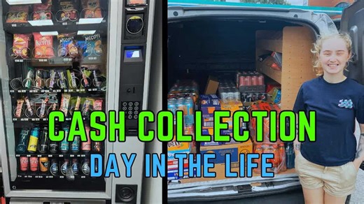Bad! Vending machine cash collection!