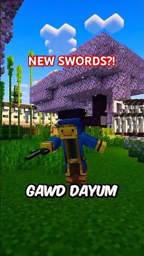 These New Swords Make Minecraft INSANE! 😱⚔️ #shorts #minecraft