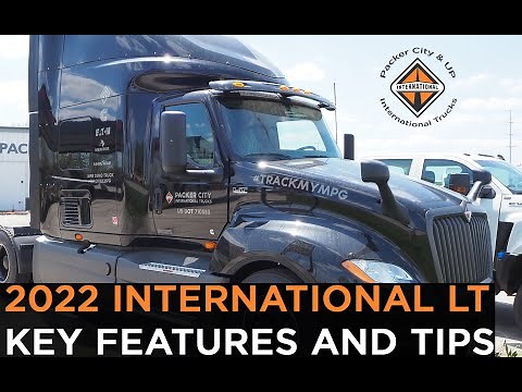 Layout of Dashboard Controls | How to: 2022 International LT