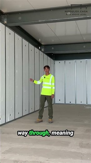 Rough insulated walls / Mur isolés Modulex Casa
