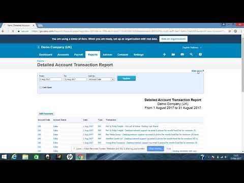 Xero Tip – View an Audit Trail