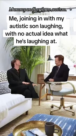 Has anyone else found themselves laughing with their autistic child, with no idea what's so funny? His laughter makes me laugh. He will laugh so contagiously at something that makes no sense, but I will then find myself laughing along. #autism #autistic #nonverbal #nonspeaking #autismacceptance #autismawareness #nonverbalcommunication #autismparenting Meme #MemeCut #memenatal #CapCut | Mummyandherthree.autism