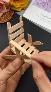 82K views · 874 reactions | Instructions for making a cute popsicle stick chair #DIY #diy #craft | Craft 1 Minute | Facebook