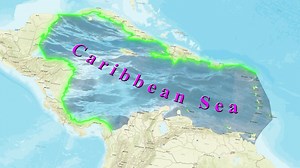 Download Caribbean Sea Map . for free