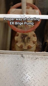 How to start Engine Room Bilge Pump -open suction valve -open selection valve from where suction valve is located. For this case its Engine Rm Starboard Forward. -Open destination tank, other wise pump pressure will overload and danage the pump if control panelhas not tripped yet. Tnx for watching and God Bless. | Elec Moves | Facebook