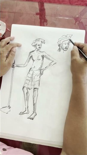 Learn Human Figure Drawing – Easy Step-by-Step Sketch