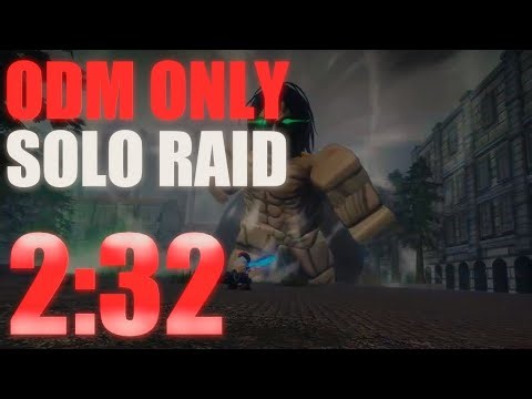 AOTR : Solo ODM Only Aberrant Raid Speed Run