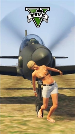 PLANE BLADE LOGIC IN EVERY GTA GAMES #gta #gta5 #gtasanandreas #gtav #gta6 #gaming #shorts
