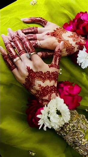 Mehndi design ❤#mehndi #shortfeed #shorts #design