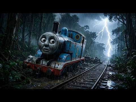 ASMR Train Restoration | Full Rebuild of Thomas the Tank Engine From Abandoned Jungle Wreck to New
