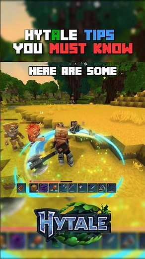 5 Hytale Tips Every Beginner Must Know #hytale #hypixel #gaming #minecraft #hytalegameplay #tips