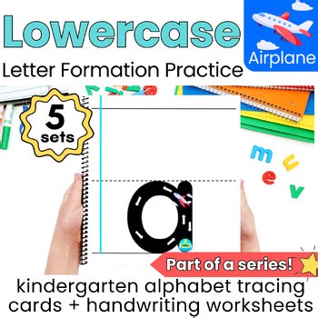 Lowercase Letter Formation Practice Sheets | Alphabet Tracing Cards Handwriting