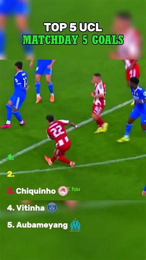 Top 5 UCL Matchday 5 Goals