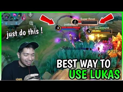 How to use the New Hero Lukas | Lukas Gameplay | MLBB