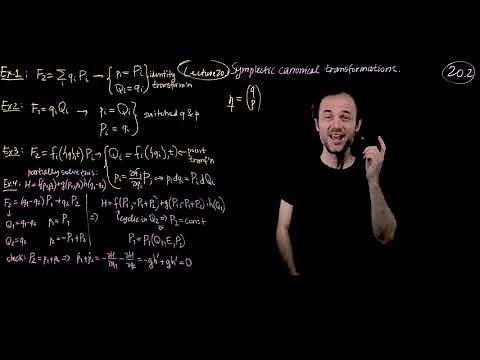 Lecture 20: Symplectic Canonical Transformations and Poisson Brackets